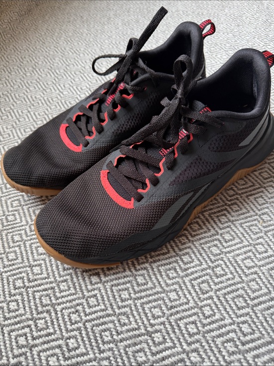 Reebok Other - Reebok Men's Black Athletic Trainer with Red Accents